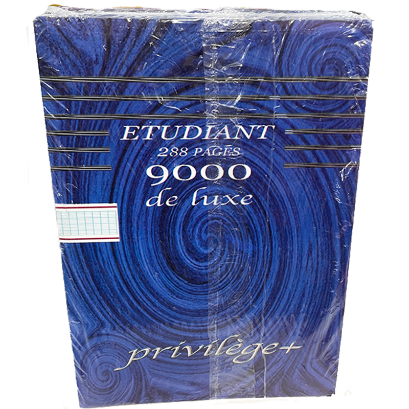 Cahier Etudiant Grands Carreaux PRIVILEGE-300Pages